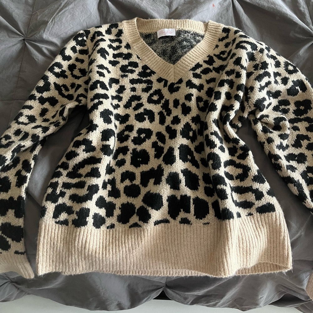 Pink Lily Sweater